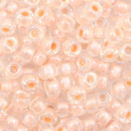Miyuki rocailles kralen 6/0 - Pearlized effect salmon pink 6-4604